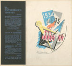 Modern publicity, 1934-5.