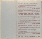 Fundamentals of electric waves.
