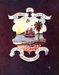 The Shield, Emblems, and Motto of Liberia as established in 1847
