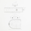 Two plans for Epiphyte-houses 