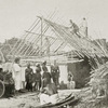 Roof framework of Vai house (oblong shape).