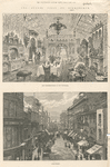 The Queen's visit to Birmingham : the luncheon-room at the townhall ; High-Street.