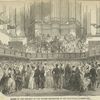 Soiree of the members of the British Association, in the town-hall, Birmingham.