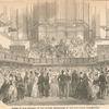 Soiree of the members of the British Association, in the town-hall, Birmingham.