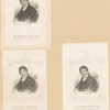 Sir Richard Birnie [a sheet with three portraits].