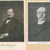 Otto von Bismarck [a sheet with two portraits].