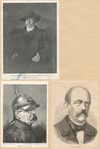 Bismarck [a sheet with three portraits].