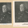 Prince Otto von Bismarck [a sheet with two portraits].