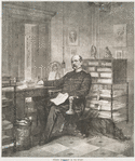 Prince Bismarck in his study.