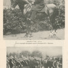 Bismarck in 1890, age 75 ; Bismarck in 1891, age 76, greeted by a body of students at Kissingen.