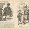 Cartoon featuring "Bizzy Bookmaker and Gam-bettor Man" (Punch, June 25, 1881) ; Bismarck and his backer! (January 31 1874)!