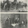 The man of the day : Bismarck meeting Napoleon III. after Sedan ; The man of the day : Bismarck refuses to surrender Alsace and Lorraine (Bismarck, Jules Favre [and] Adolphe Thiers).
