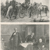 The man of the day : Bismarck meeting Napoleon III. after Sedan ; The man of the day : Bismarck refuses to surrender Alsace and Lorraine (Bismarck, Jules Favre [and] Adolphe Thiers).