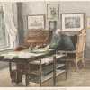 Henny Deppermann, Fürst Bismarck in seinem Arbeitszimmer in Friedrichsruh [from Mod. Kunst, 1894].