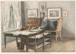 Henny Deppermann, Fürst Bismarck in seinem Arbeitszimmer in Friedrichsruh [from Mod. Kunst, 1894].