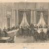 Le congrès de Berlin, Première réunion des plénipotentiaires, le 13 Juin, M. de Bismarck prononçant le discours d'ouverture.