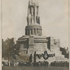 Das am 2 Juni enthüllte Bismarck-Denkmal in Hamburg.