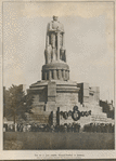 Das am 2 Juni enthüllte Bismarck-Denkmal in Hamburg.