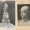 Das am 3 Juli zu enthüllende Bismarck-Denkmal in Karlsruhe, modelliert von Prof. Karl Moest ; Bismarck, von Profeffor Adolf von Donndorf in Stuttgart.