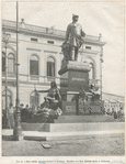 Das am 1 April enthüllte Bismarck-Denkmal in Duismurg, modelliert von Prof. Friedrich Reusch in Königsberg.