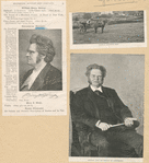 Björnstjerne Björnson [two portraits].