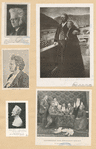 Björnstierne Björnson [five portraits, including one with his wife, and one with his wife and other family members].