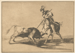 El Cid Campeador lanceando otro toro