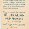 Leptospermum levigatum (Coast Tea Tree).