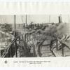 Method of unloading ore from boats about 1875.