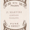 P. Martini, forward (GFC) [Geelong Football Club].