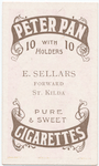 E. Sellars, forward (SKFC) [St. Kilda Football Club].