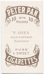 P. Shea, half-forward (EFC) [Essendon Football Club].