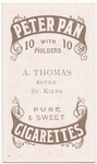 A. Thomas, rover (SKFC) [St. Kilda Football Club].