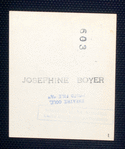 Boyer, Josephine