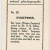 Piastoon. Trainer E. Fisher.