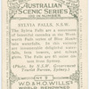 Sylvia Falls, Blue Mountains.