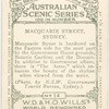 Prince Consort's statue and Astor House, Macquarie Street, Sydney.