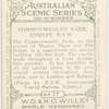 Commonwealth Bank, Sydney.