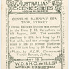 Central Railway Station, Sydney.