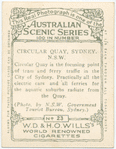 Circular Quay, Sydney.