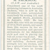 A. Jackson (N.S.W. & Australia).