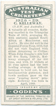 C.E. Kelleway (N.S.W. & Australia).