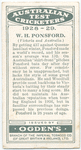 W.H. Ponsford (Victoria & Australia).