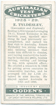 E.Tyldesley (Lancashire & England).
