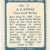 A.F. Kippax.