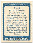 W.A. Oldfield.