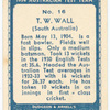 T.W. Wall.