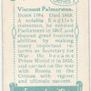 Viscount Palmerston.