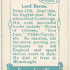 Lord Byron.