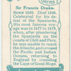 Sir Francis Drake.